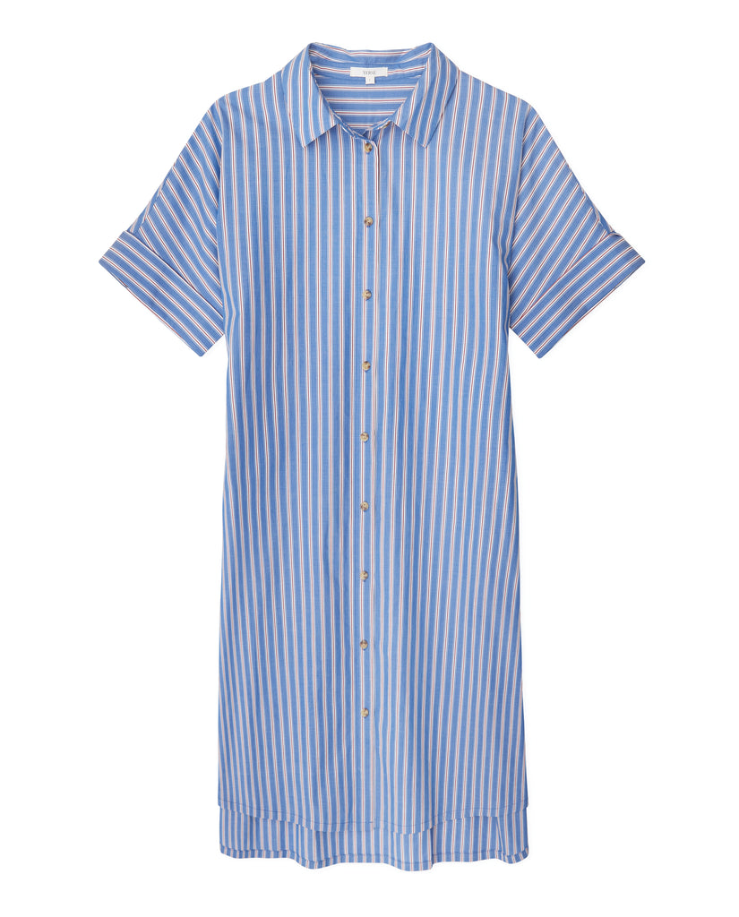 Yerse-Striped Shirt Dress-Dresses-Much and Little Boutique-Vancouver-Canada