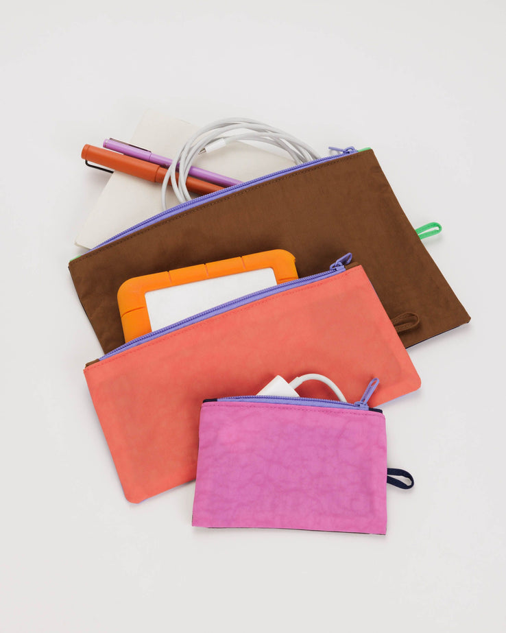 Baggu-Flat Pouch Set-Bags & Wallets-Much and Little Boutique-Vancouver-Canada