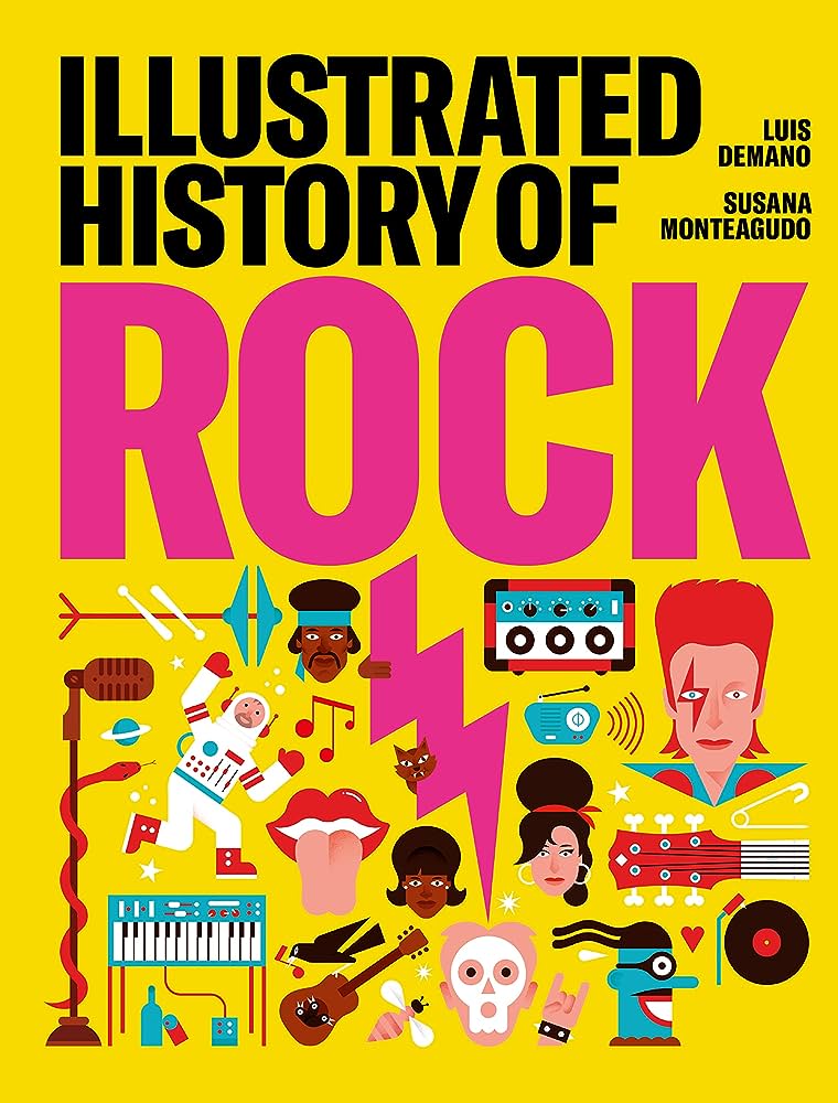 Gingko Press-Illustrated History of Rock-Children's Books-Much and Little Boutique-Vancouver-Canada