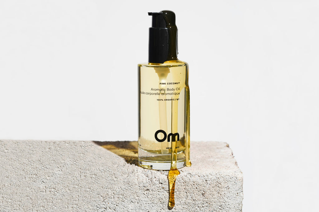 Om Organics-Pink Coconut Aromatic Body Oil-Skincare-Much and Little Boutique-Vancouver-Canada