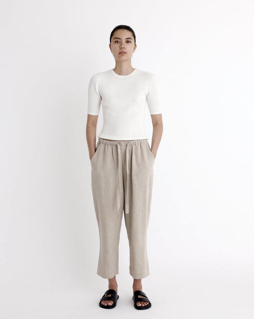 7115 by Szeki-Drawstring Relaxed Trouser-Bottoms-Much and Little Boutique-Vancouver-Canada