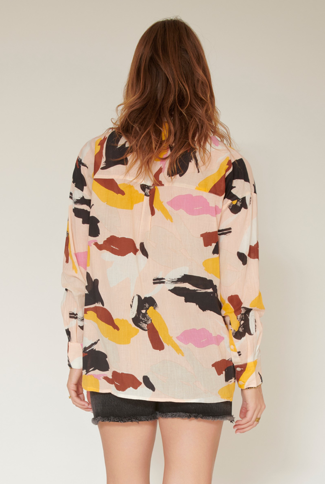 MKT-Copana Abstract Blouse-Shirts & Blouses-Much and Little Boutique-Vancouver-Canada