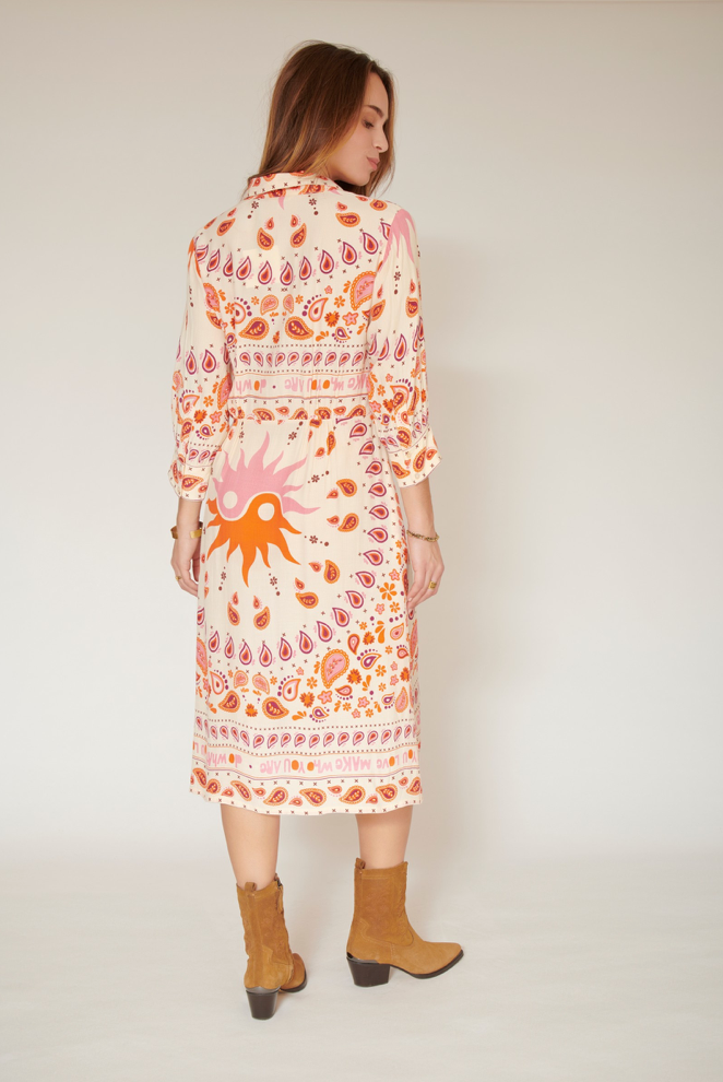 MKT-Rimini Paisley Dress-Dresses-women's-Much and Little Boutique-Vancouver-Canada
