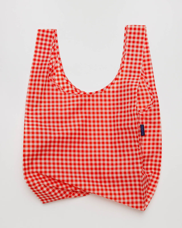 Baggu-Standard Baggu - Red Gingham-Bags & Wallets-Much and Little Boutique-Vancouver-Canada