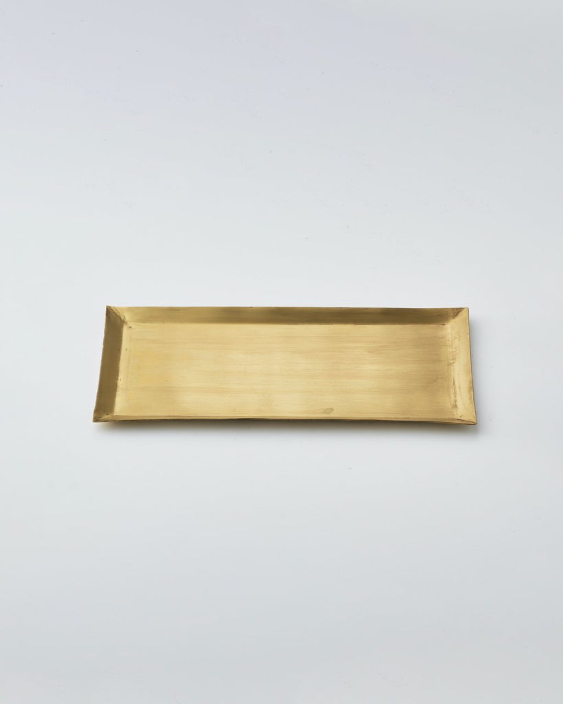 Fog Linen-Brass Rectangular Tray-Art & Decor-Much and Little Boutique-Vancouver-Canada
