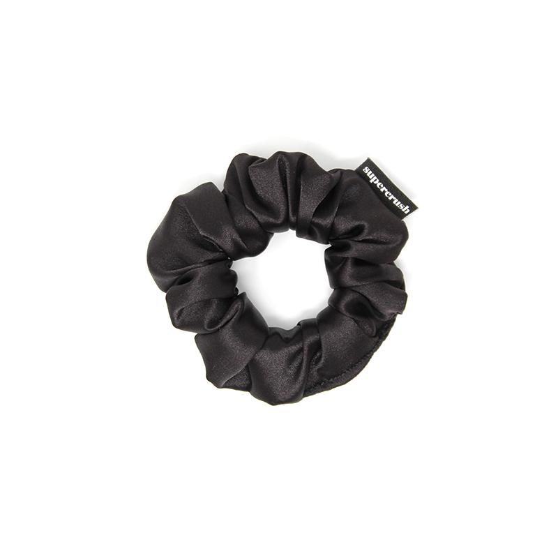 Supercrush-Skinny Scrunchie-Hair Accessories-Onyx Satin-O/S-Much and Little Boutique-Vancouver-Canada