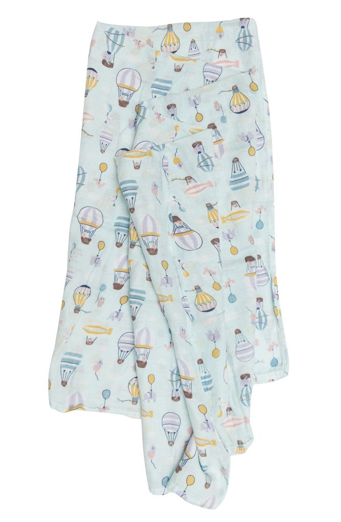 Loulou Lollipop-Muslin Swaddle-Blankets & Swaddles-Up Up Away-O/S-Much and Little Boutique-Vancouver-Canada