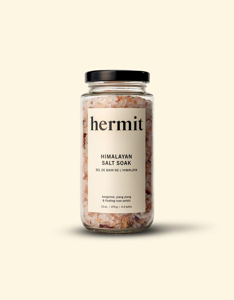 Hermit Goods-Salt Soak-Body Care-Himalayan-370g-Much and Little Boutique-Vancouver-Canada