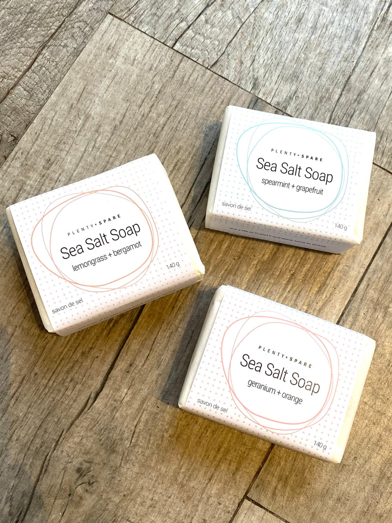 Plenty and Spare-Sea Salt Soap-Body Care-Much and Little Boutique-Vancouver-Canada