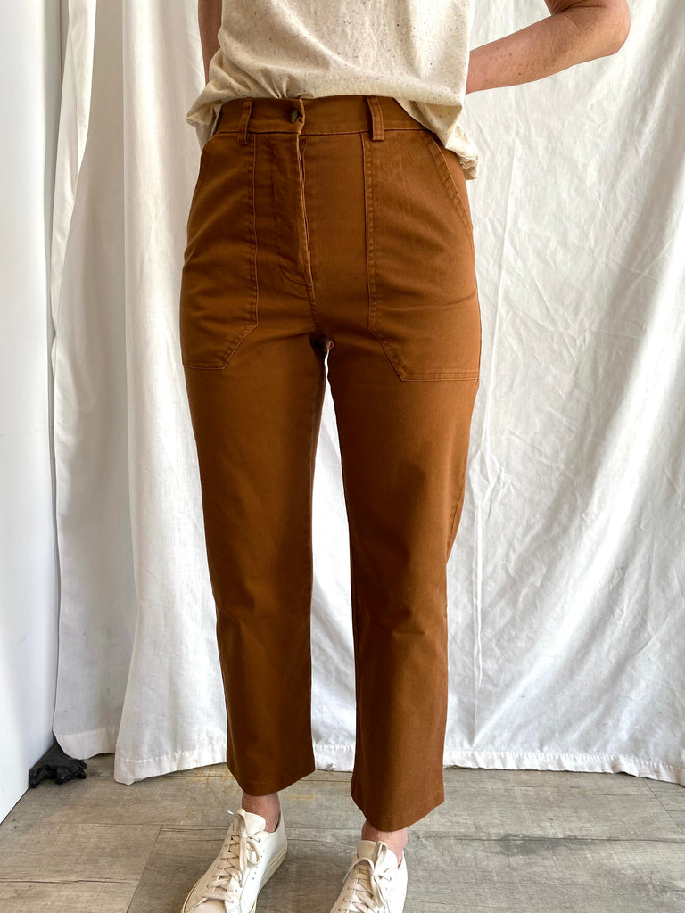 Loup-James Pants-Bottoms-Tan-XSmall-Much and Little Boutique-Vancouver-Canada
