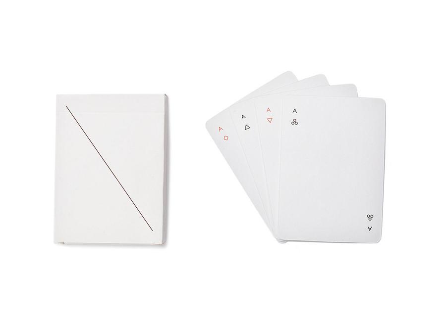 Areaware-Minim Playing Cards-Card Games & Puzzles-White-Much and Little Boutique-Vancouver-Canada
