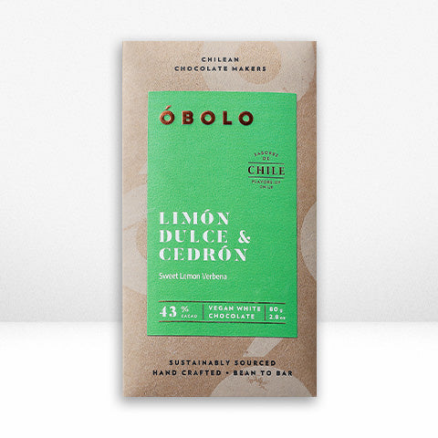 Obolo-Artisan Chocolate-Pantry-Lemon Verbena-80g-Much and Little Boutique-Vancouver-Canada