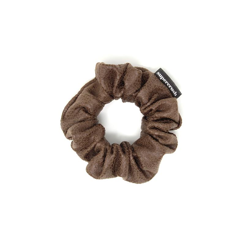 Supercrush-Skinny Scrunchie-Hair Accessories-Chestnut V. Leather-O/S-Much and Little Boutique-Vancouver-Canada