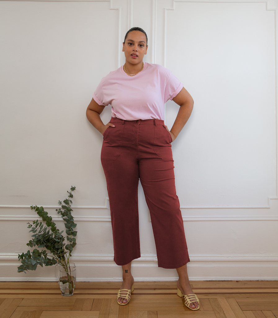 Loup-James Pants-Bottoms-Terracotta-XSmall-Much and Little Boutique-Vancouver-Canada