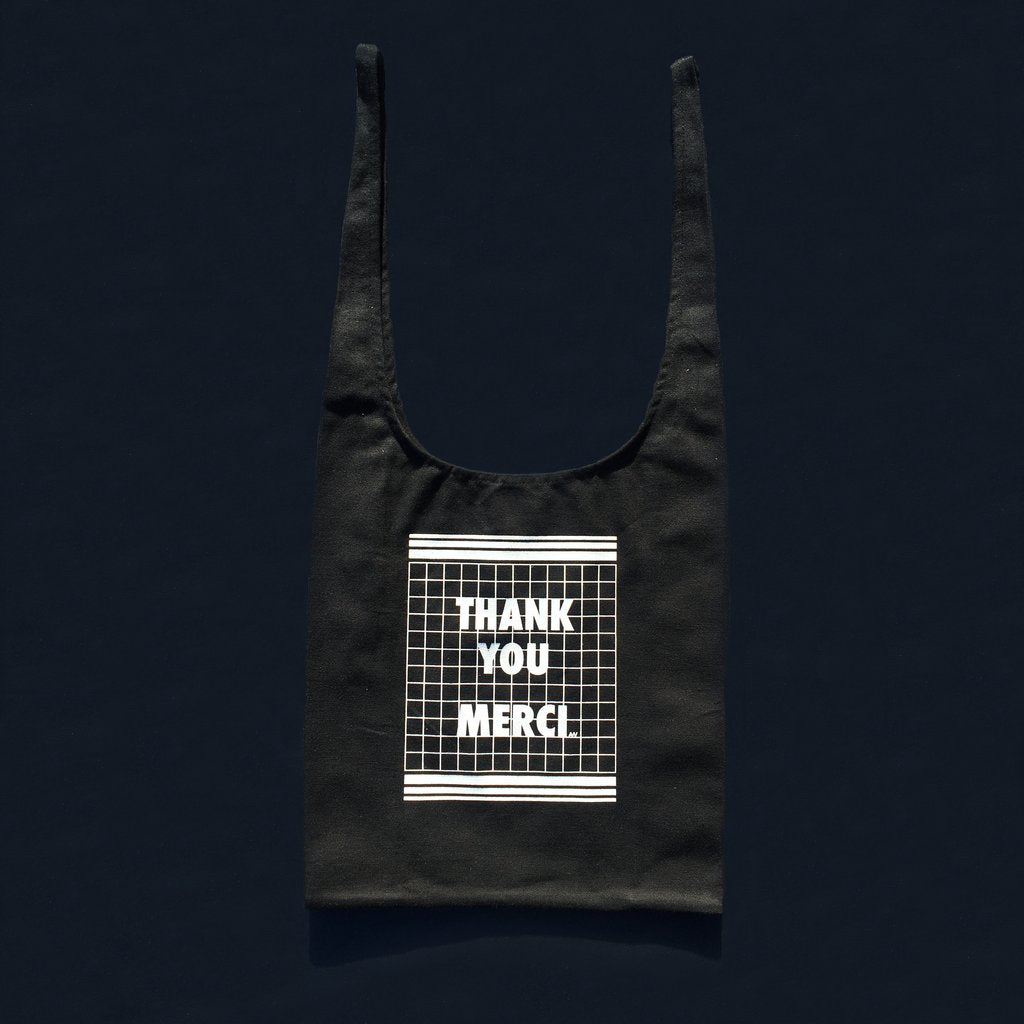 AW by Andrea Wong-Gratitude Grocery Bag-Bags & Wallets-Merci Black-O/S-Much and Little Boutique-Vancouver-Canada