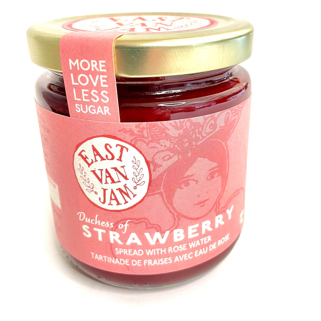 East Van Jam-Locally Made Jam-Pantry-Duchess of Strawberry-250ml-Much and Little Boutique-Vancouver-Canada
