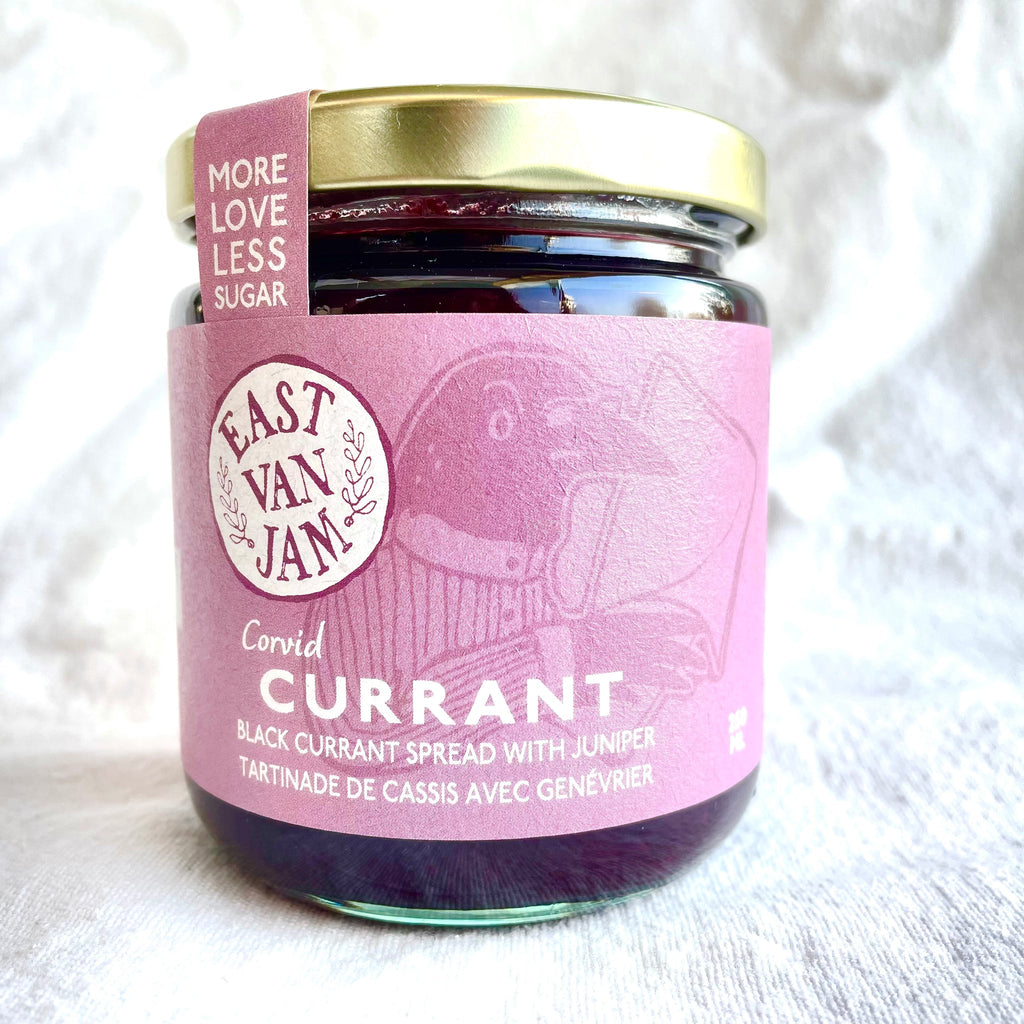 East Van Jam-Locally Made Jam-Pantry-Corvid Currant-250ml-Much and Little Boutique-Vancouver-Canada