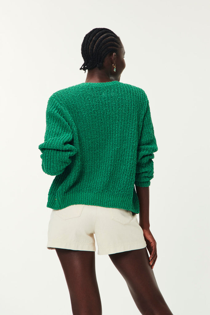 Des Petits Hauts-Dalia Cropped Cardigan-Knits-Much and Little Boutique-Vancouver-Canada