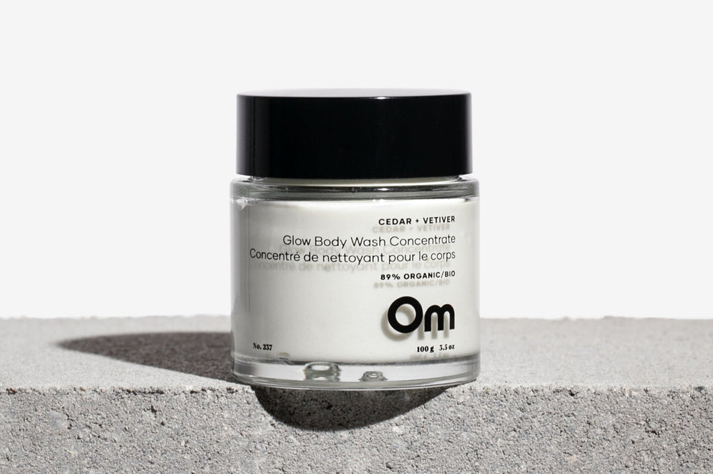 Om Organics-Cedar + Vetiver Glow Body Wash Concentrate-Body Care-Much and Little Boutique-Vancouver-Canada