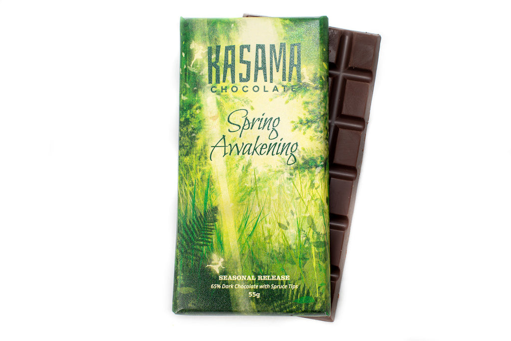 Kasama Chocolate-Spring Awakening Chocolate Bar-Pantry-Much and Little Boutique-Vancouver-Canada