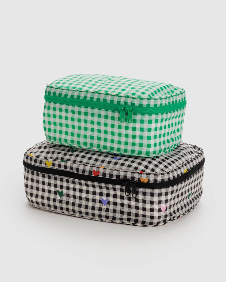 Baggu-Packing Cube Set-Bags & Wallets-Gingham-Much and Little Boutique-Vancouver-Canada