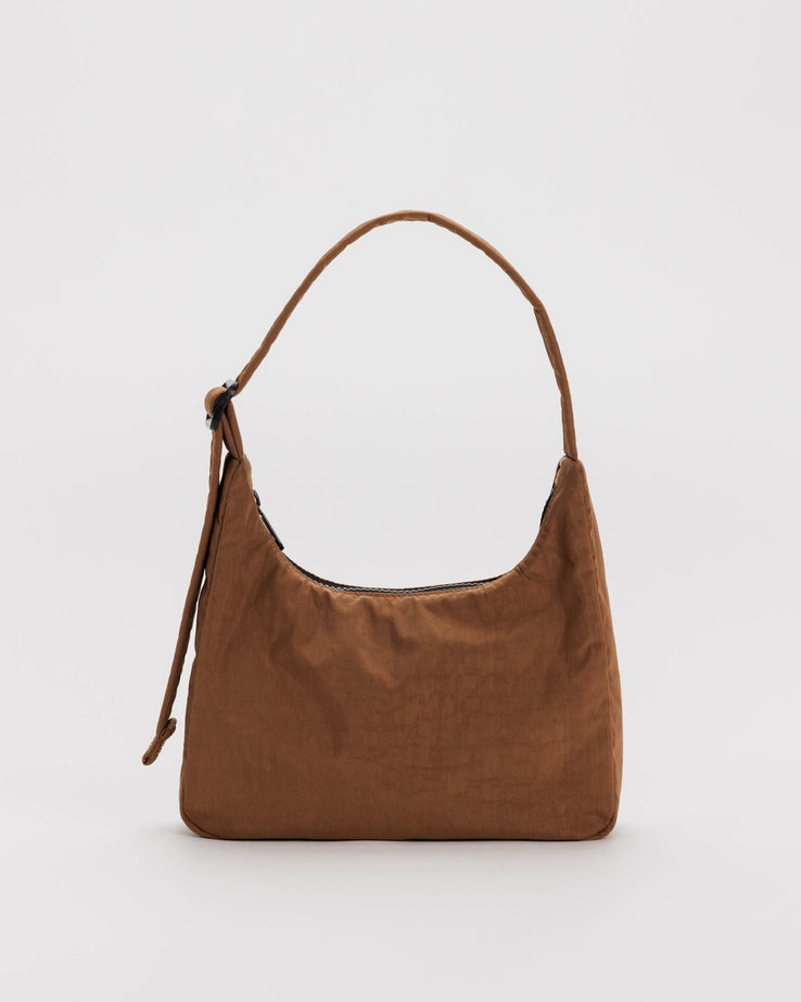 Baggu-Mini Nylon Shoulder Bag-Bags & Wallets-Brown-Much and Little Boutique-Vancouver-Canada