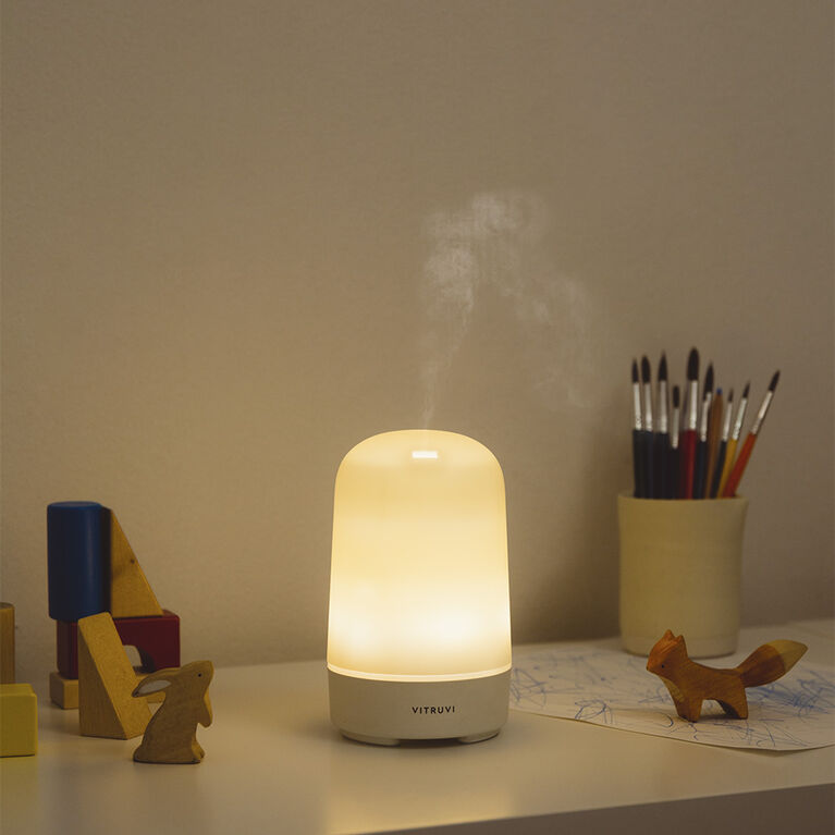 Vitruvi-Glow Diffuser with Light-Candles & Home Fragrance-Much and Little Boutique-Vancouver-Canada