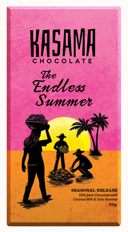 Kasama Chocolate-Endless Summer Chocolate Bar-Pantry-Much and Little Boutique-Vancouver-Canada