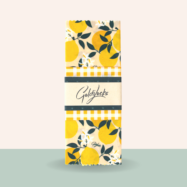 Goldilocks Wraps-Beeswax Wraps - Set Of Three-Kitchenware-Amalfi Lemons-O/S-Much and Little Boutique-Vancouver-Canada