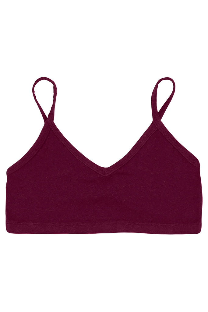 Jungmaven-Bralette-Undergarments-Burgundy-XSmall-Much and Little Boutique-Vancouver-Canada
