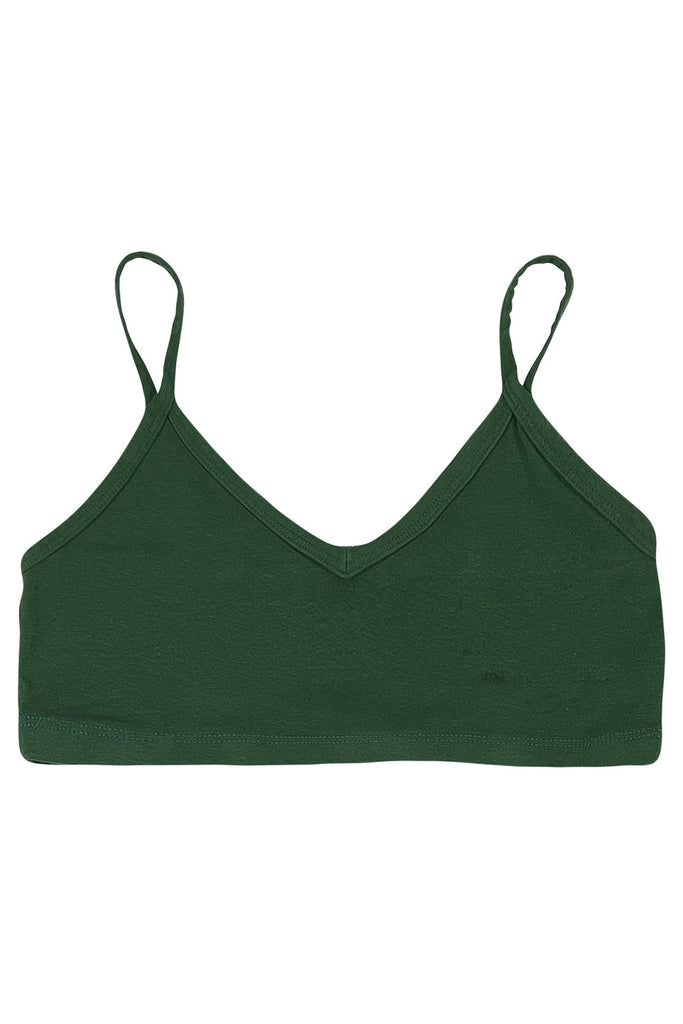 Jungmaven-Bralette-Undergarments-Hunter Green-XSmall-Much and Little Boutique-Vancouver-Canada