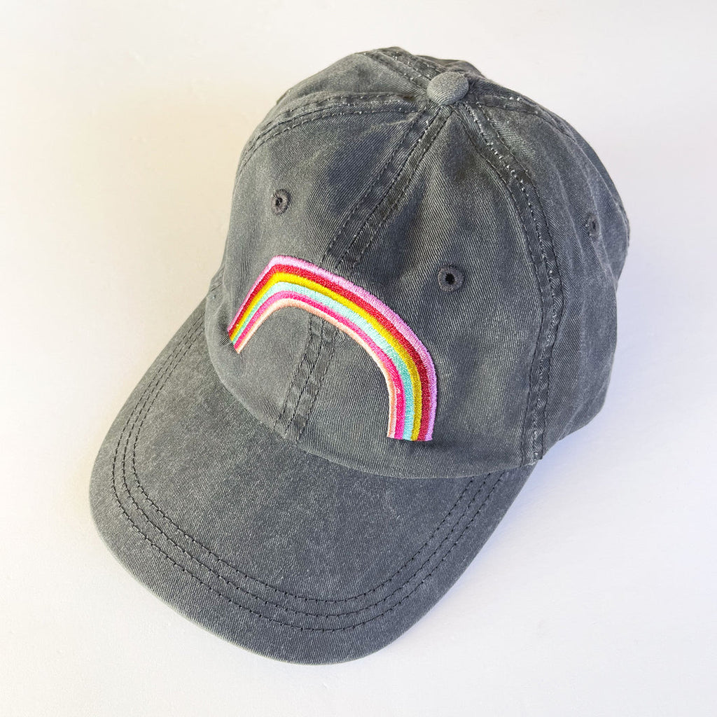 Banquet Workshop-Embroidered Baseball Hat-Hats & Scarves-Rainbow-Much and Little Boutique-Vancouver-Canada