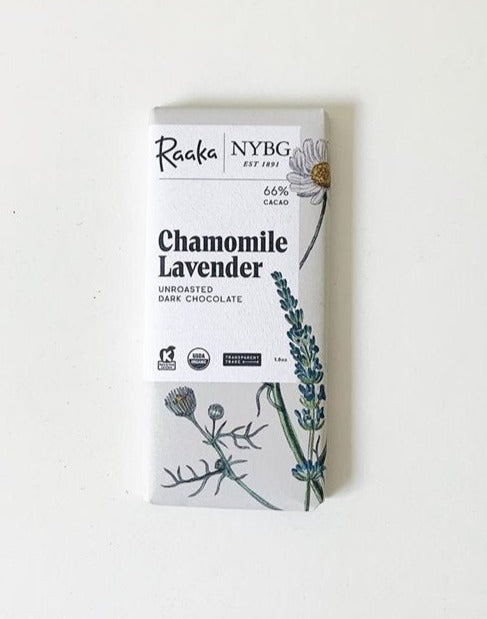 Raaka Chocolate-Artisan Chocolate-Pantry-Chamomile Lavender-1.8oz-Much and Little Boutique-Vancouver-Canada
