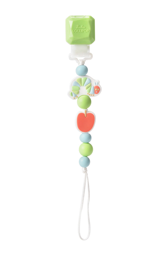 Loulou Lollipop-Eric Carle - Beaded Pacifier Clip-Everyday Essentials-Much and Little Boutique-Vancouver-Canada