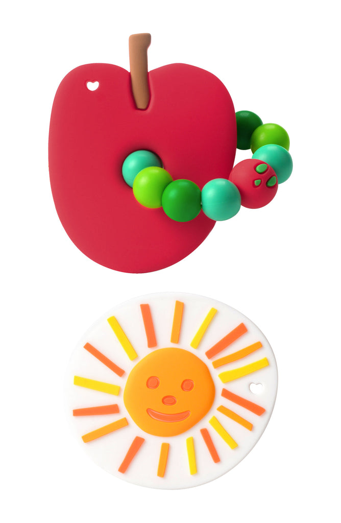 Loulou Lollipop-Eric Carle - Teether Set-Everyday Essentials-Much and Little Boutique-Vancouver-Canada