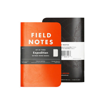 Field Notes-3-Pack of Expedition Memo Books-Journals & Stationery-Much and Little Boutique-Vancouver-Canada