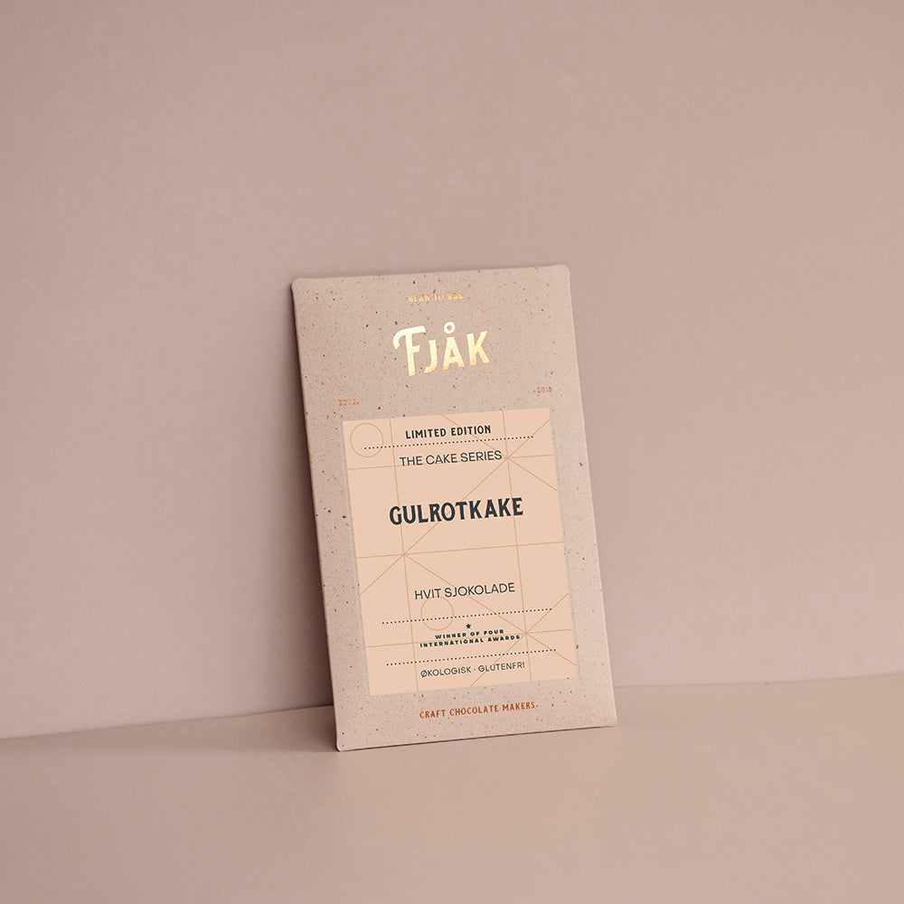 Fjåk Chocolate-Fjak Chocolate Bar-Pantry-White & Carrot Cake-Much and Little Boutique-Vancouver-Canada