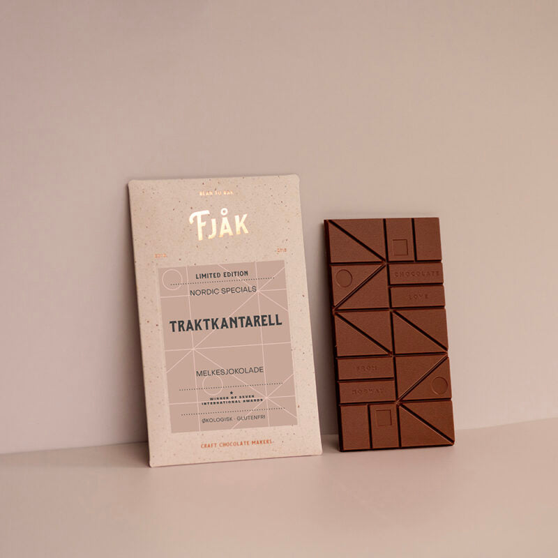 Fjåk Chocolate-Fjak Chocolate Bar-Pantry-Wild Mushroom 45%-Much and Little Boutique-Vancouver-Canada