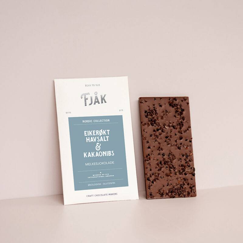 Fjåk Chocolate-Fjak Chocolate Bar-Pantry-Nibs & Oat Smoked Salt-Much and Little Boutique-Vancouver-Canada
