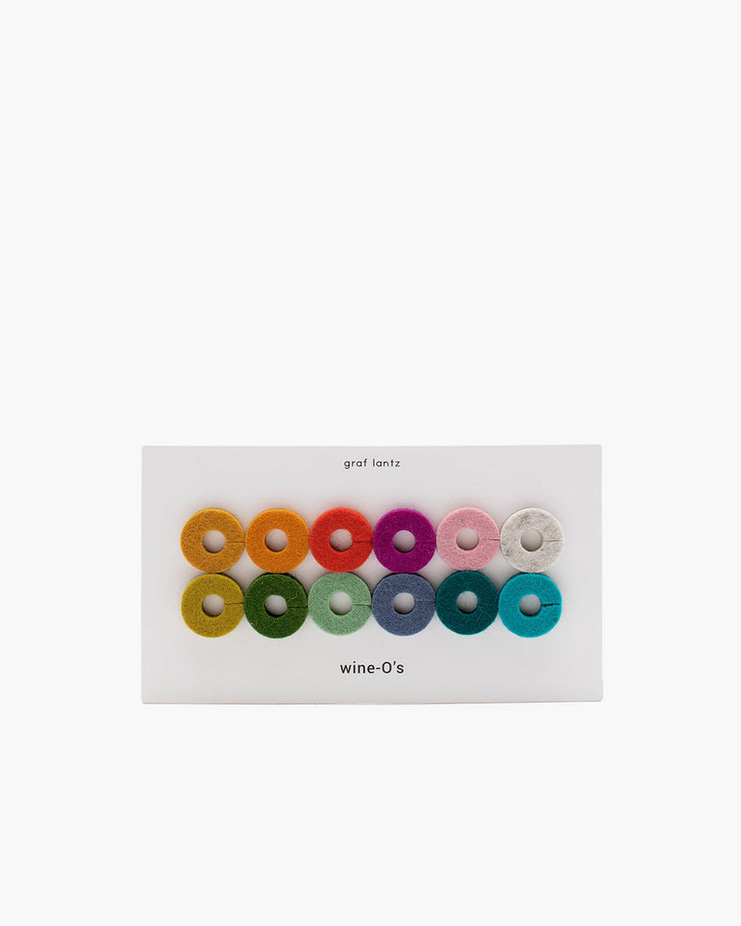 Graf Lantz-Felt Wine-O'S Glass Markers-Home Organization-Paradise-12-Much and Little Boutique-Vancouver-Canada
