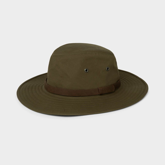 Tilley-Waxed Rugged Fedora-Hats & Scarves-Green-Medium-Much and Little Boutique-Vancouver-Canada