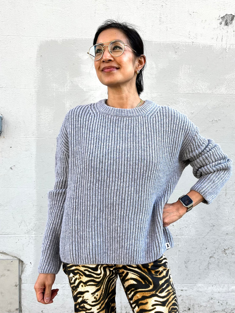 Armed Angels-Naaruko Ribbed Pullover-Knitwear-Much and Little Boutique-Vancouver-Canada