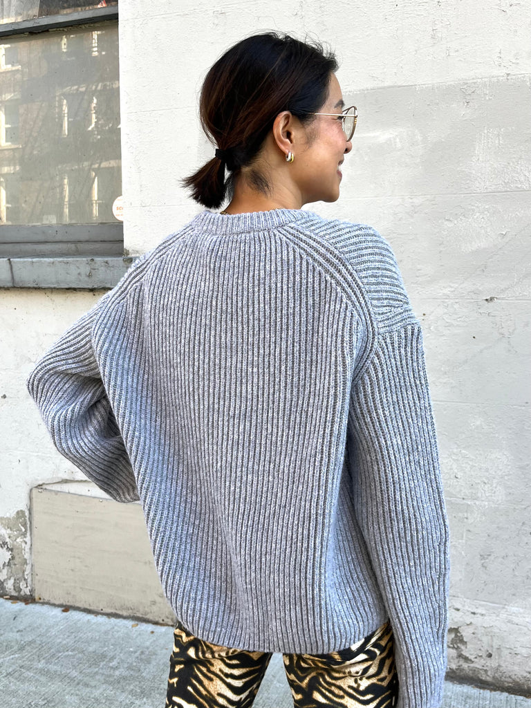 Armed Angels-Naaruko Ribbed Pullover-Knitwear-Much and Little Boutique-Vancouver-Canada