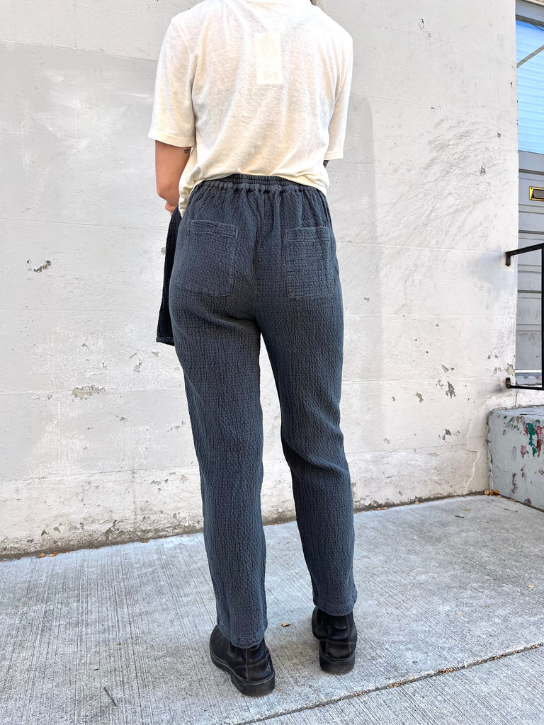 Indi & Cold-Double Gauze Trousers-Bottoms-Much and Little Boutique-Vancouver-Canada
