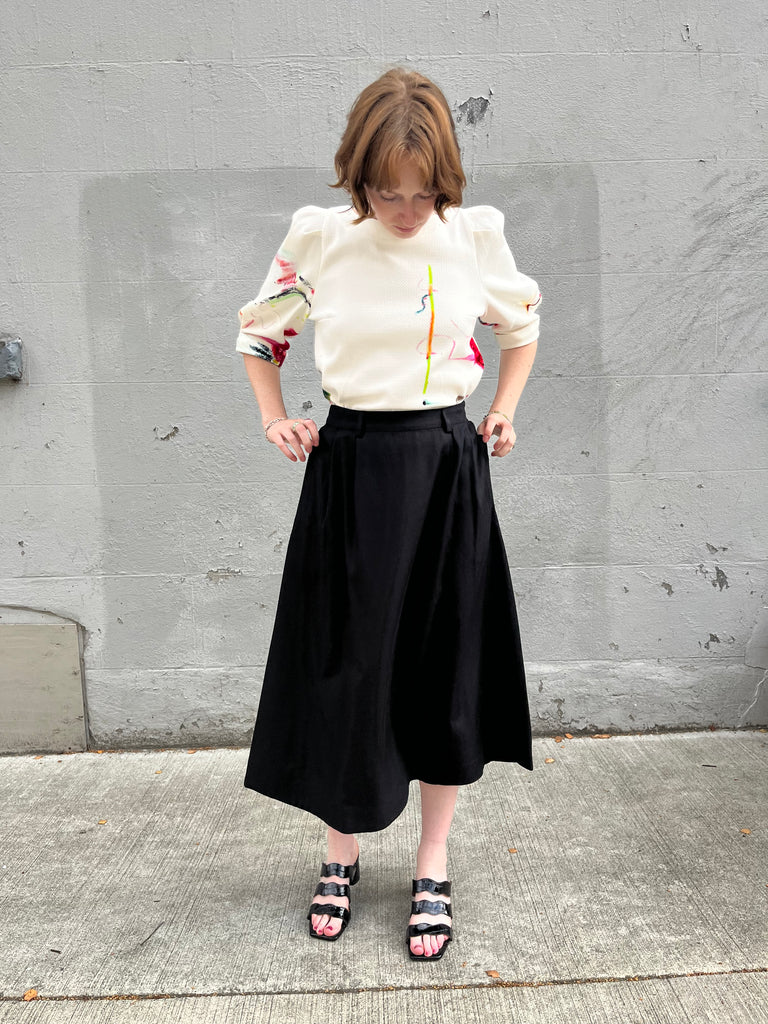 Armed Angels-Dorikaa Midi Skirt-Bottoms-Much and Little Boutique-Vancouver-Canada