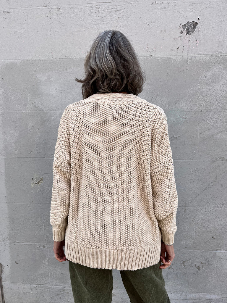 Milo & Dexter-Tweed Cardigan-Knitwear-Much and Little Boutique-Vancouver-Canada
