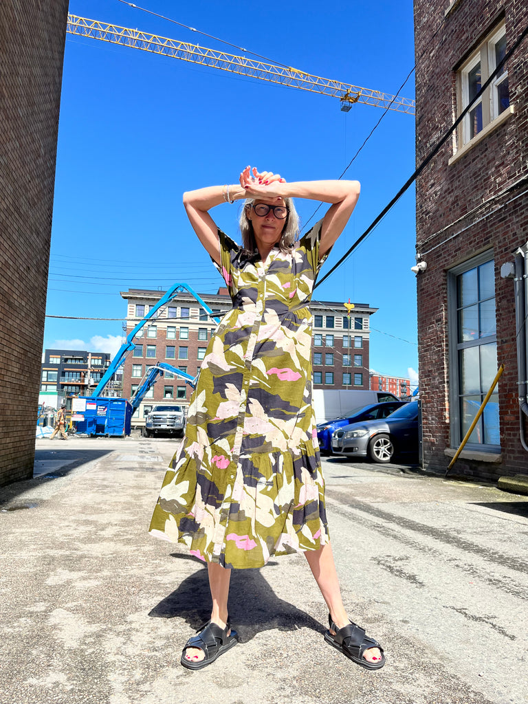 MKT-Regina Maxi Shirt Dress-Dresses-Much and Little Boutique-Vancouver-Canada