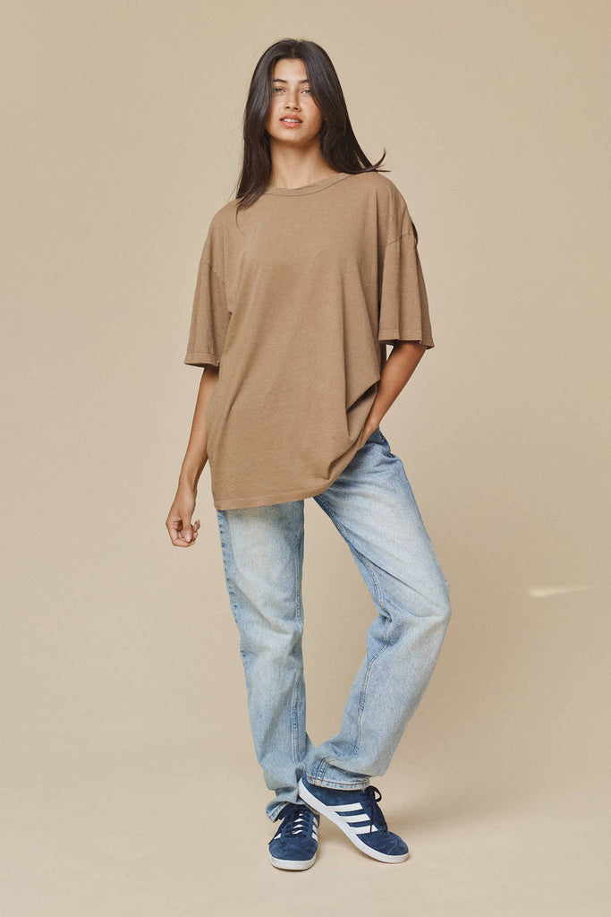 Jungmaven-Index Oversized Tee-Casual Tops-Much and Little Boutique-Vancouver-Canada