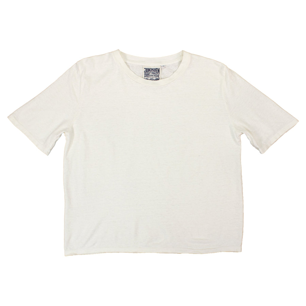 Jungmaven-Silverlake Tee-Casual Tops-Washed White-XSmall-Much and Little Boutique-Vancouver-Canada