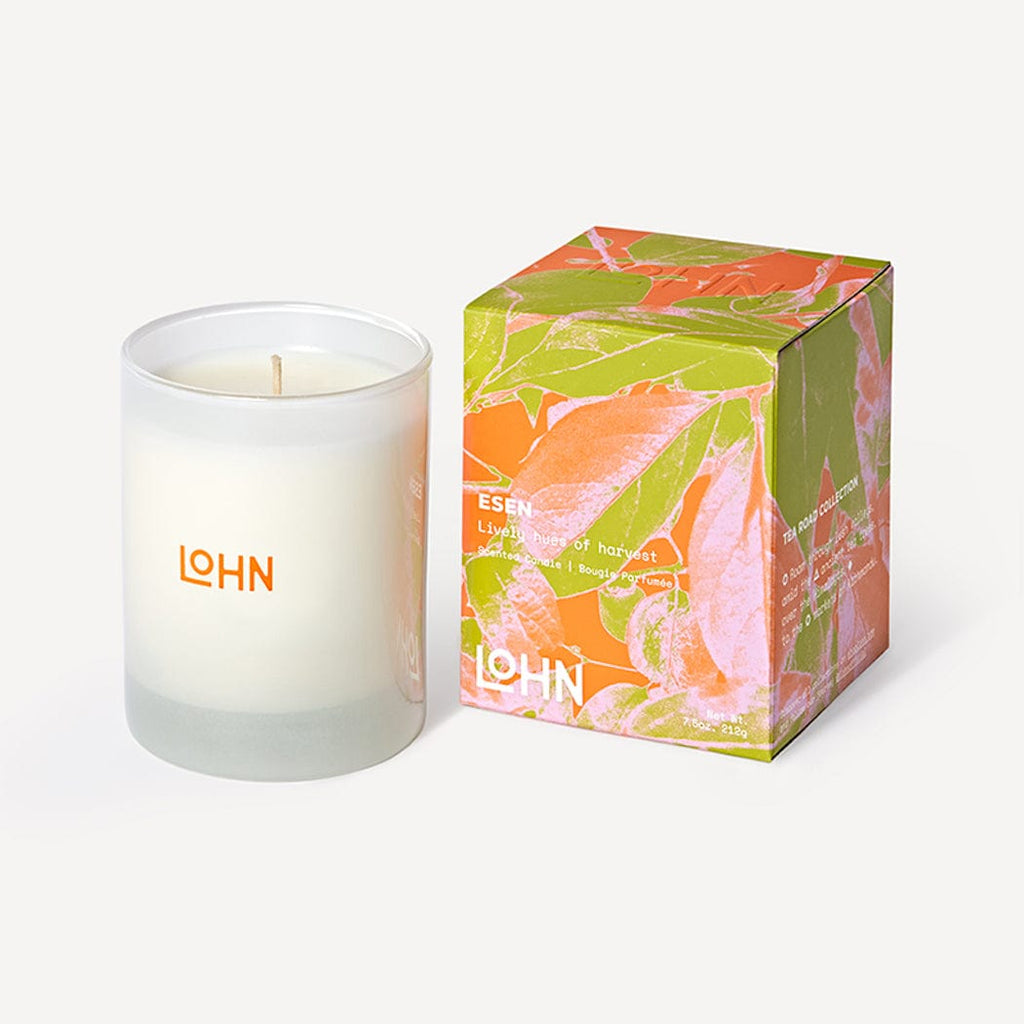 LOHN-Coconut & Soy Wax Scented Candle-Candles & Home Fragrance-Esen-7.5oz-Much and Little Boutique-Vancouver-Canada